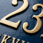 Harbor Arch Address Plaque – Handcrafted Cast Aluminum | RidgeCo