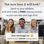 Cast Aluminum House Number Plaque – Traditional Address Sign